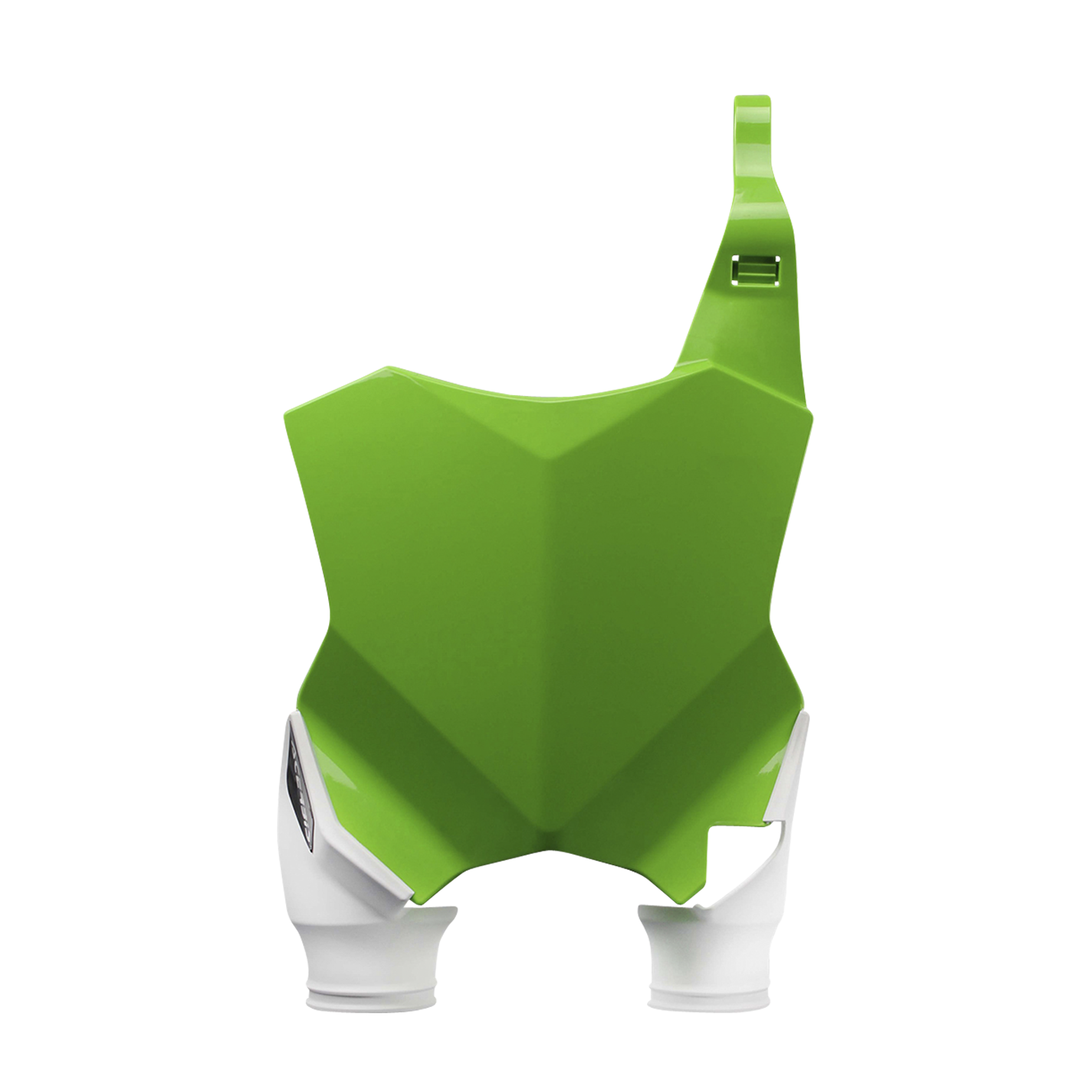 Portanúmeros Acerbis Raptor Verde-Blanco