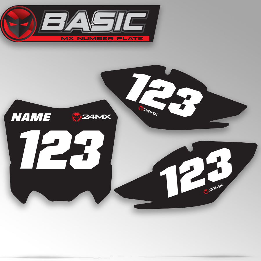Nummerplaatstickers Basic