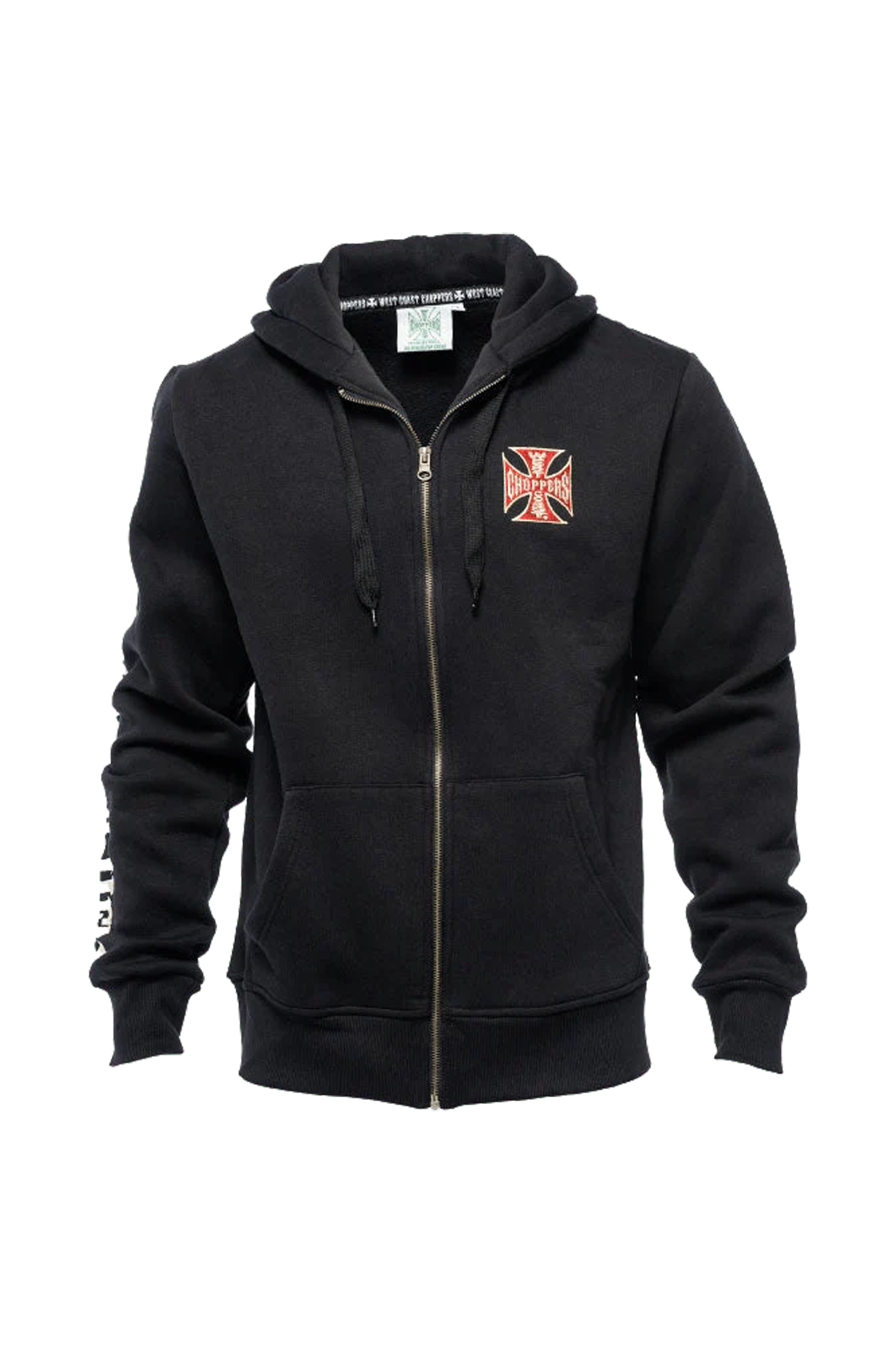 Hoodie Met Rits West Coast Choppers WCC - El Diablo