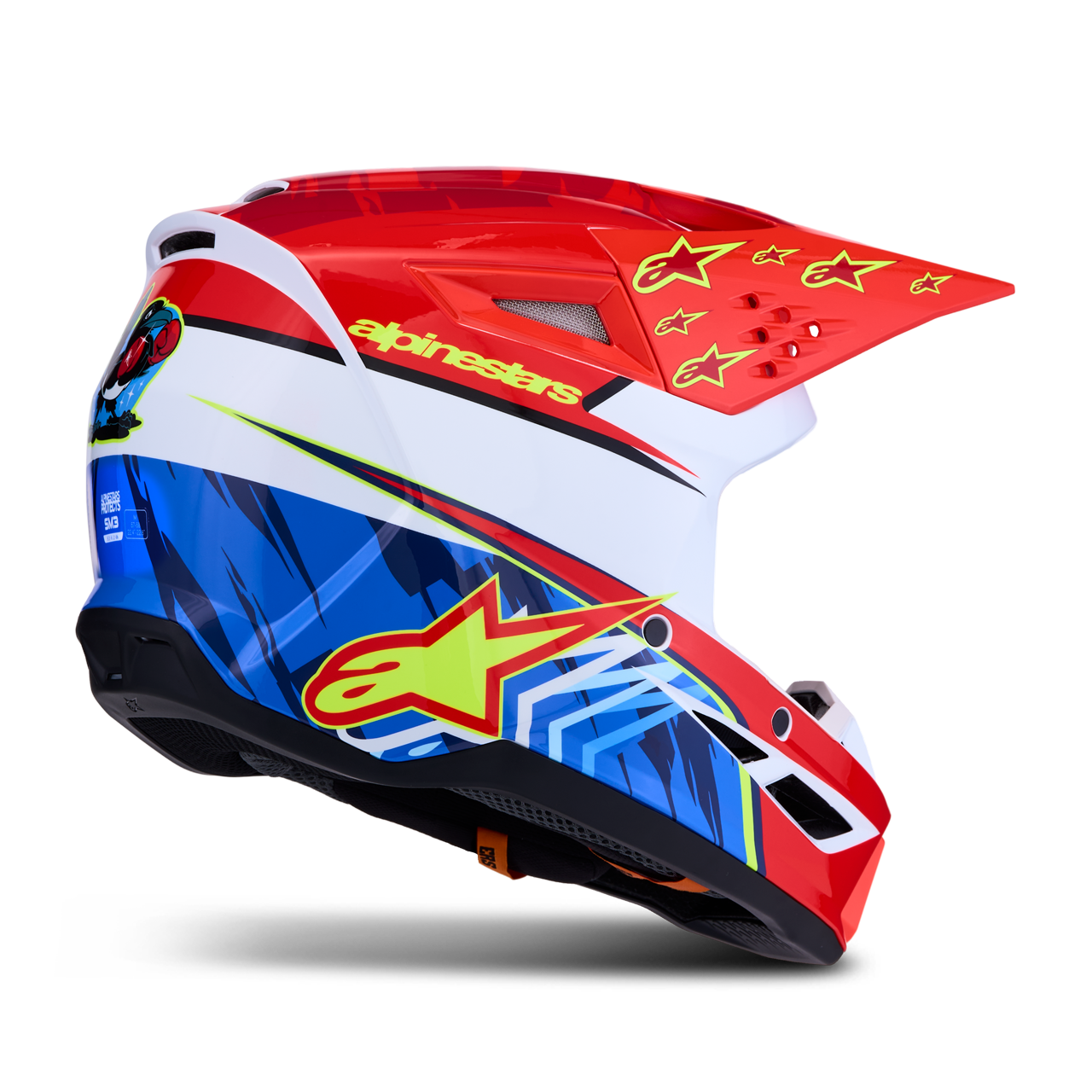 Casco de Cross Alpinestars S-M3 Falcon