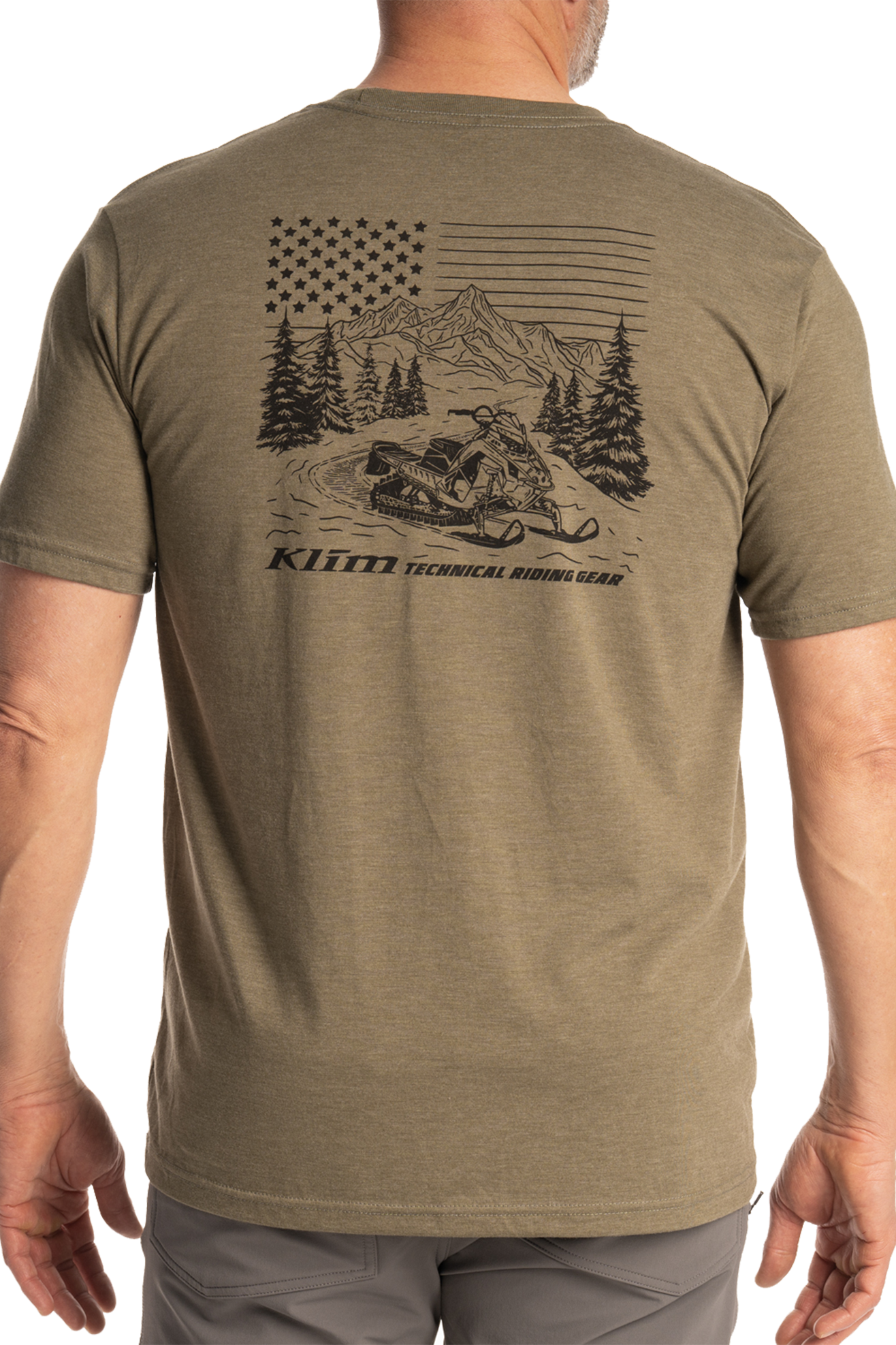 Camiseta Klim Frontier Tri-Blend Jaspeado