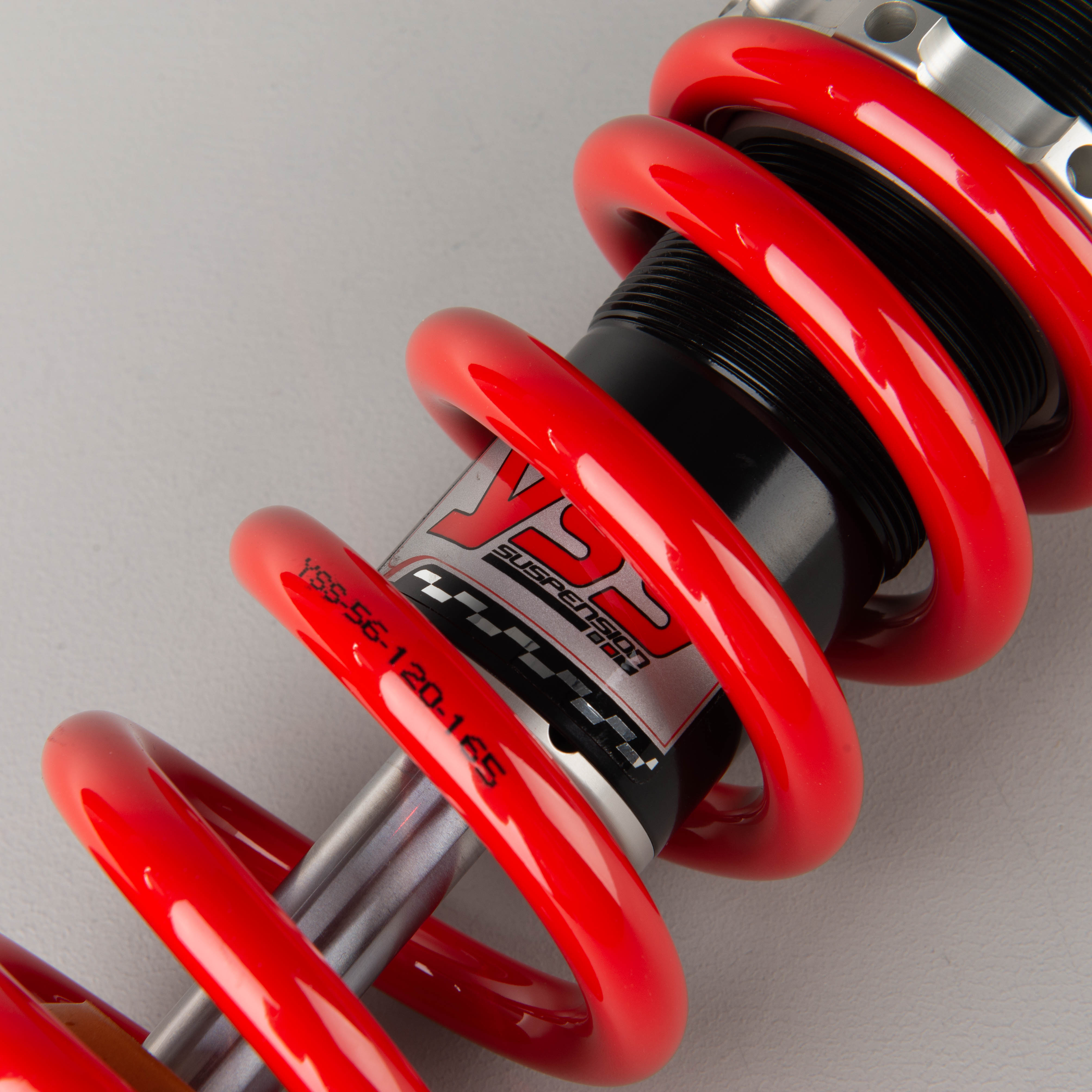 YSS Shock Absorber 45 mm Piston Adjustable with Hard Spring