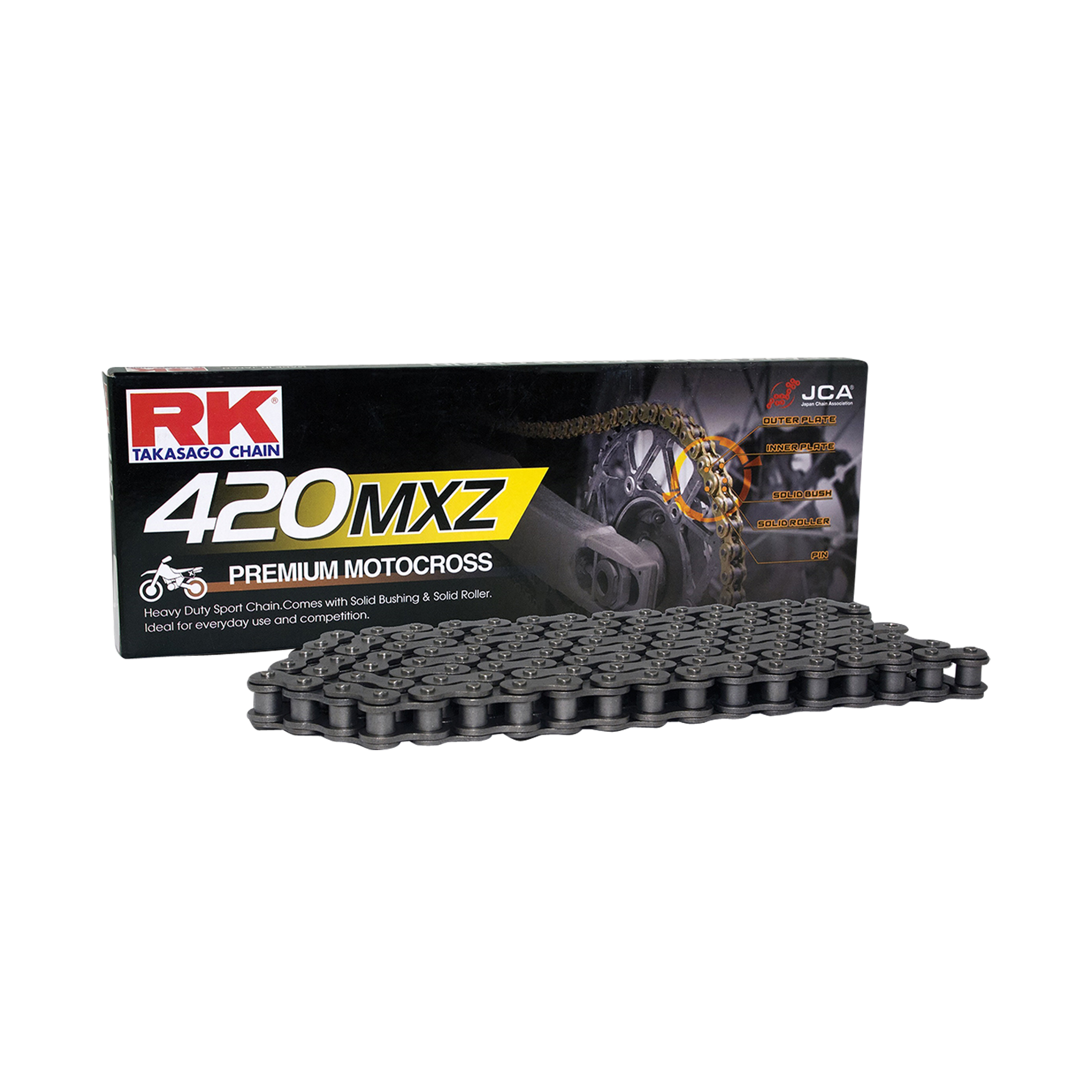 RK Chain 420MXZ Chain Grey – Search by model - Dirt cheap price