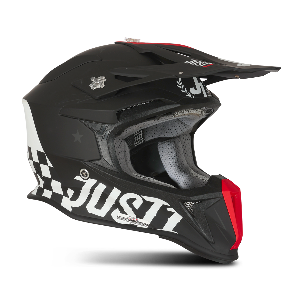 Casco de Cross Just1 J18 F Old School