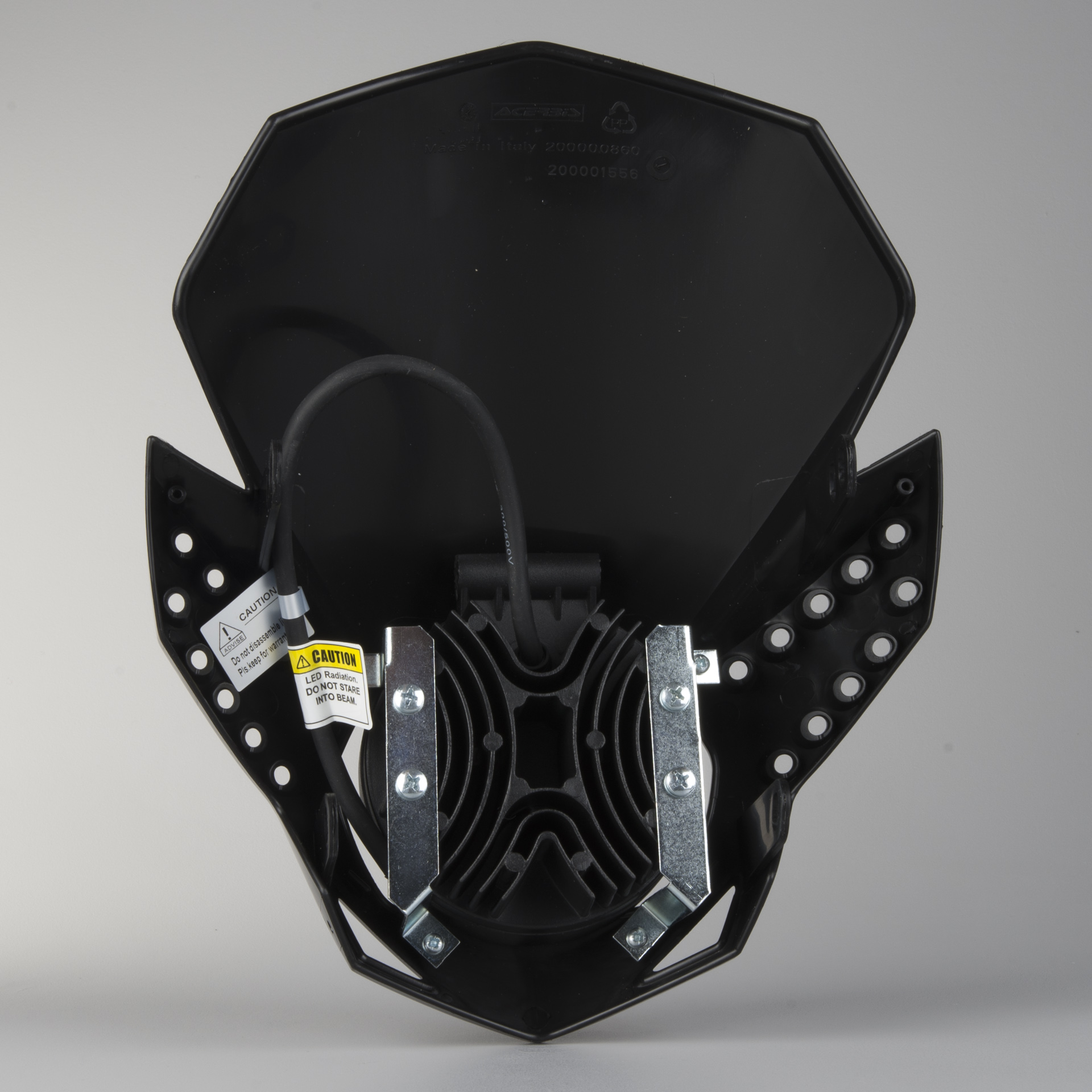 Acerbis LED Fulmine Front Lamp Black