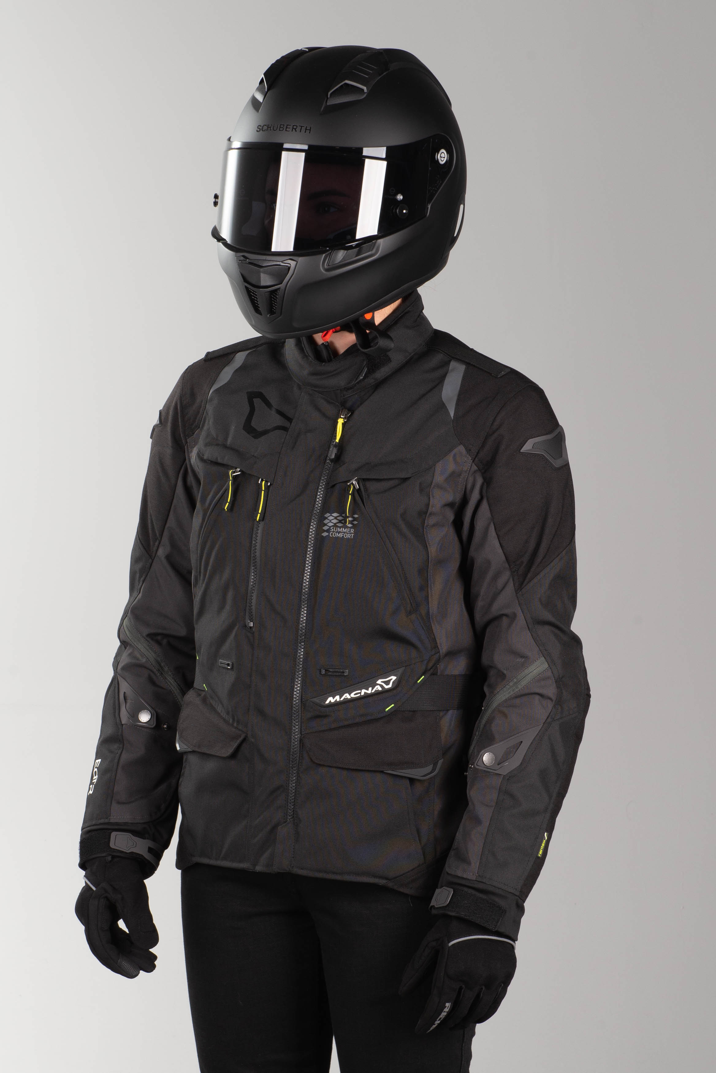 Chaqueta de Moto Macna Equator Mujer