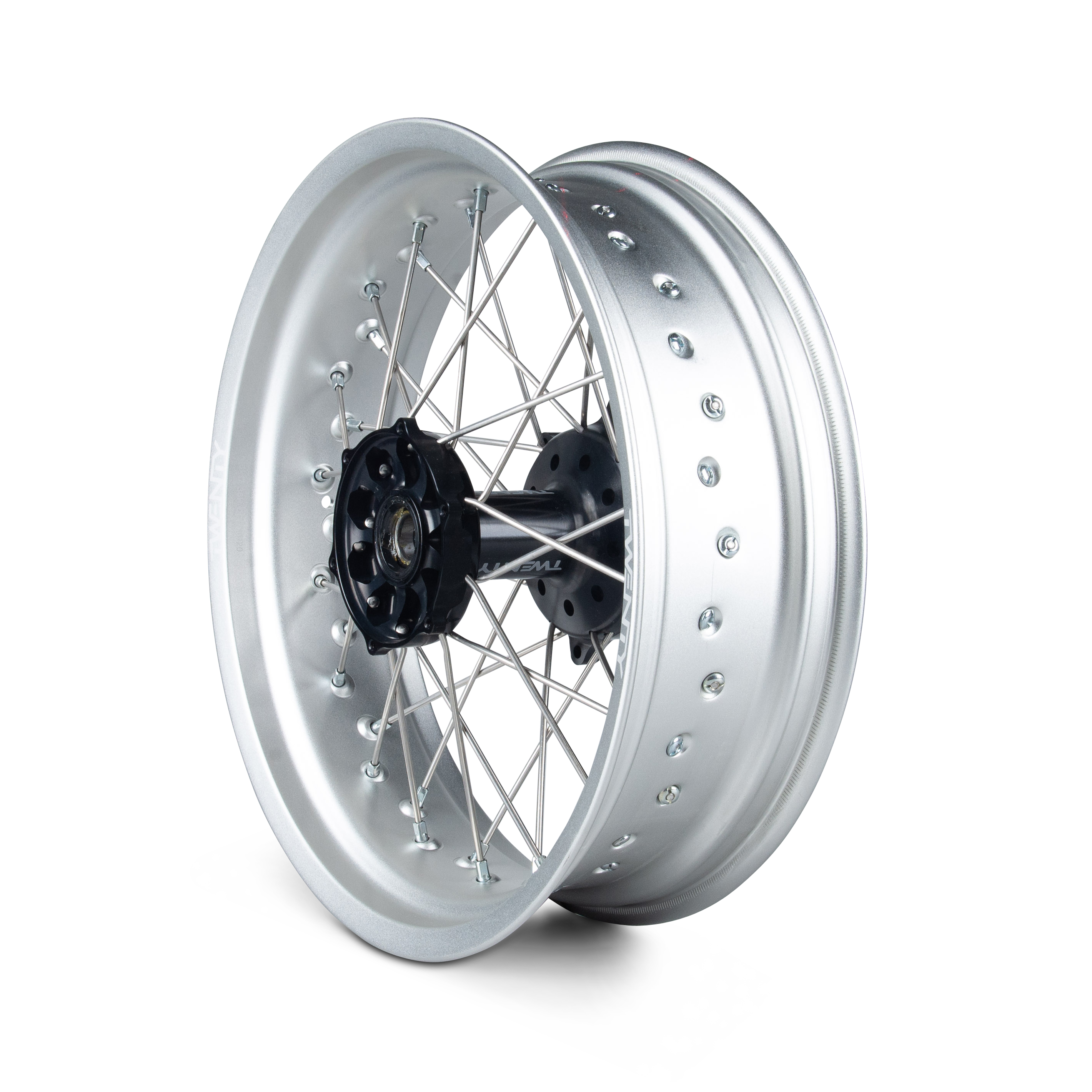 Rueda Trasera Twenty Supermotard Negro-Plateado 17"