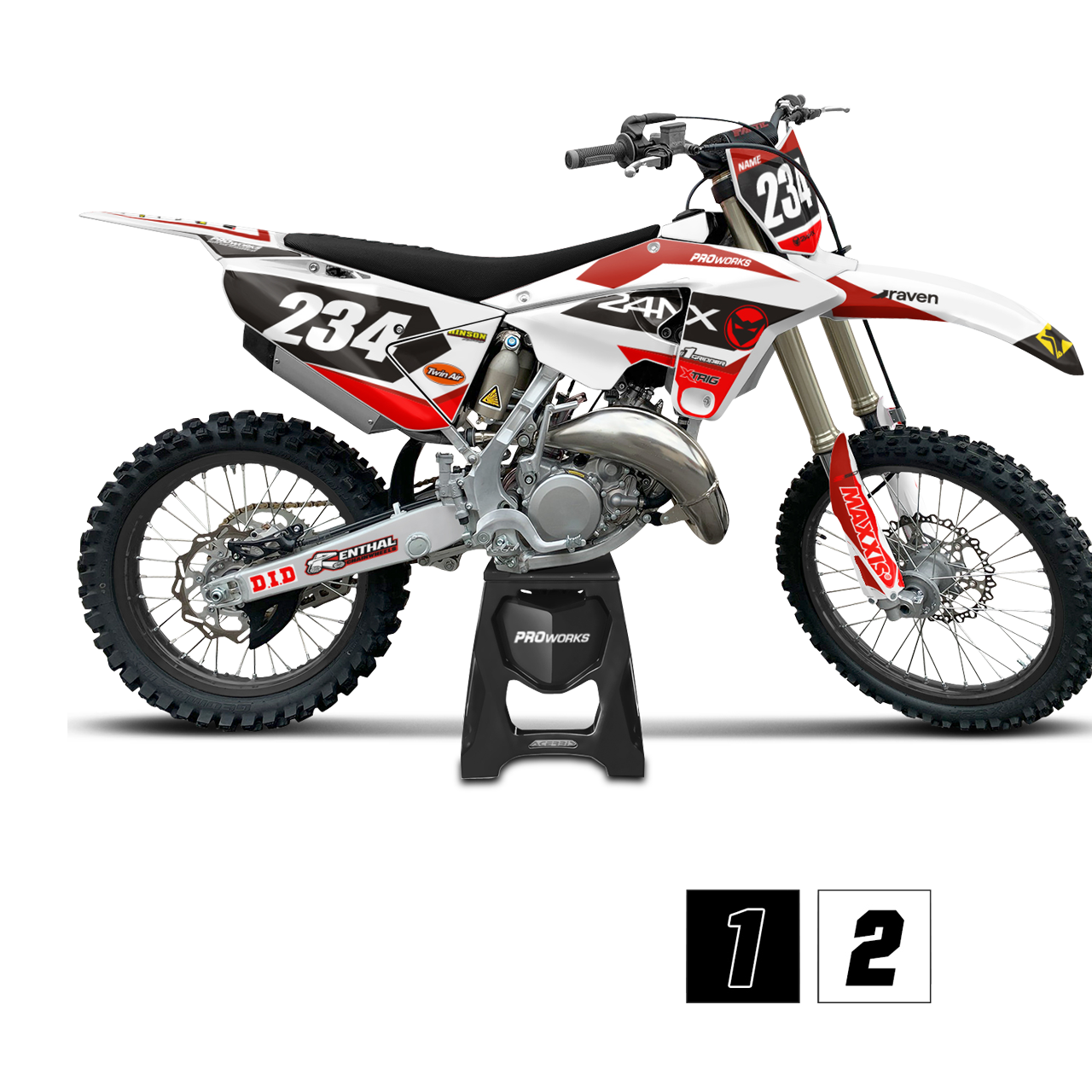 Kit Adesivi Fantic Competition 24MX