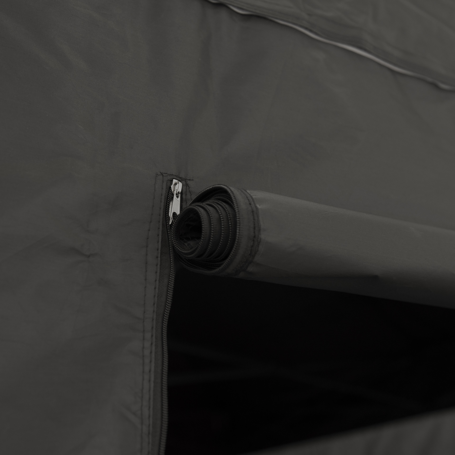 Pared con Puerta XLMOTO para Carpa Easy-Up Negra