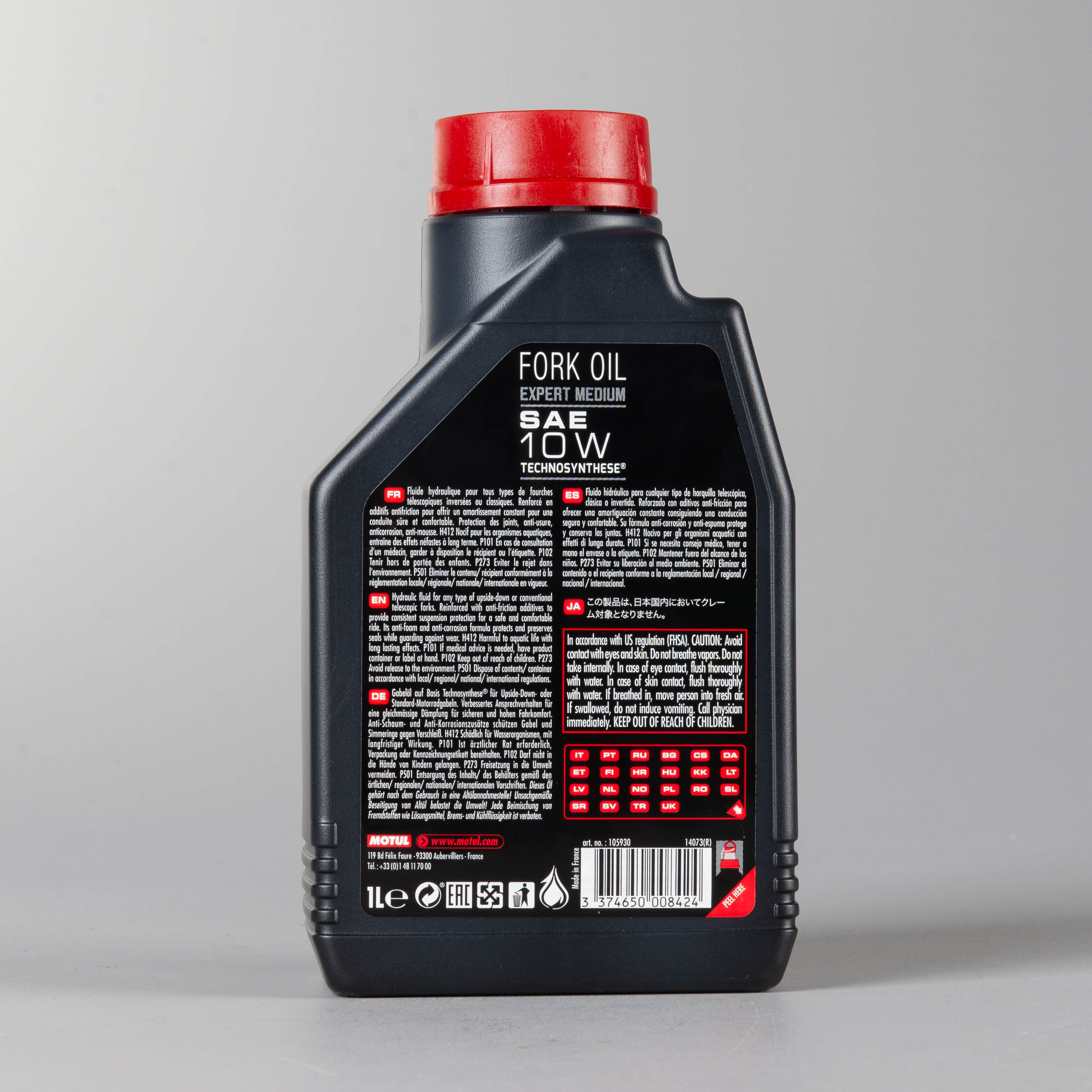 Motul MED 10W 1L Semi-Synthetic Fork Oil