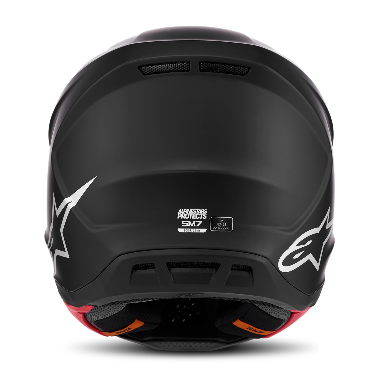 Čelada MX Alpinestars S-M7 Solid