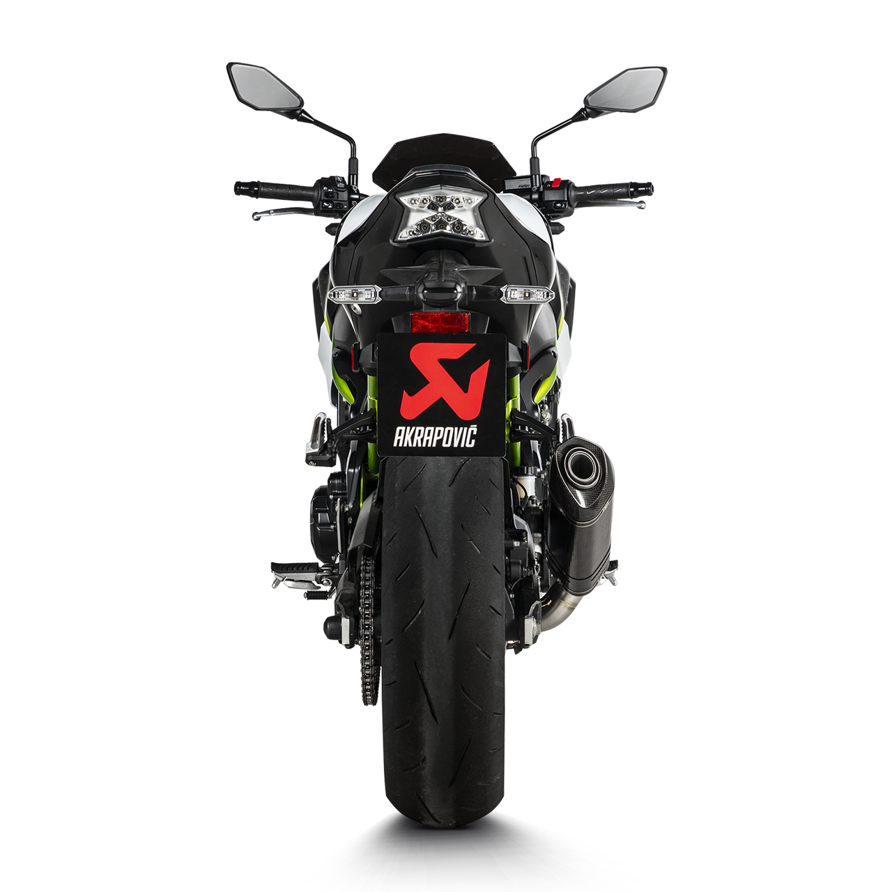 Silenziatore Slip-On Akrapovič Carbonio