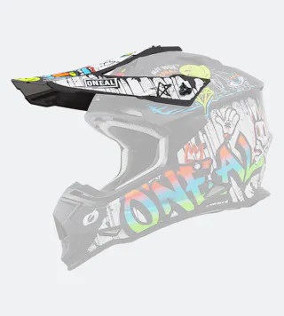 Pala de Capacete MX O'Neal 2SRS Rancid