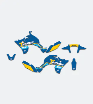 Stickerset + Zadel Blackbird Rally Ride