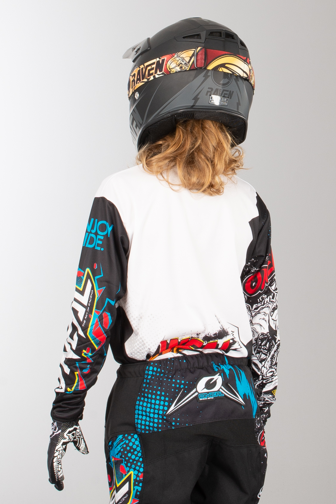 O'Neal Element Villain Kid's MX Jersey