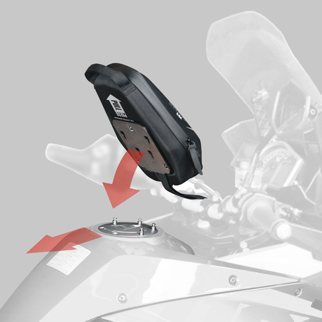 Tanktas Shad E16P PIN-systeem 11-15L