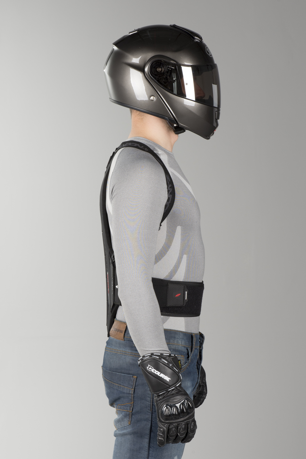 Zandonà Hybrid Pro x3 Back Protector Black