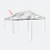 Dachplane 24MX 6x3 m Für Easy-Up Rennzelt Grau (Nur Dach)