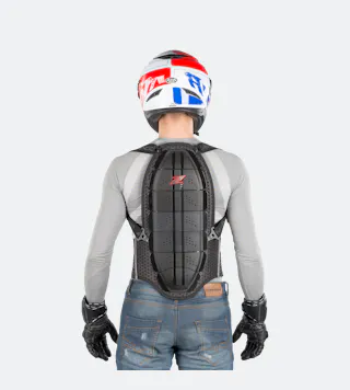 Rygbeskytter Zandonà Shield Evo x7, Sort