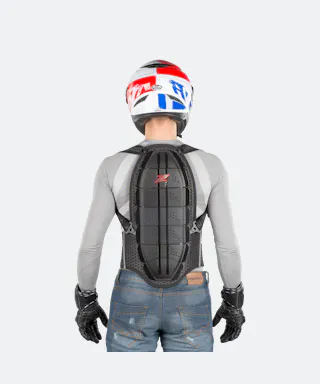 Rugbeschermer Zandonà Shield Evo x7 Zwart