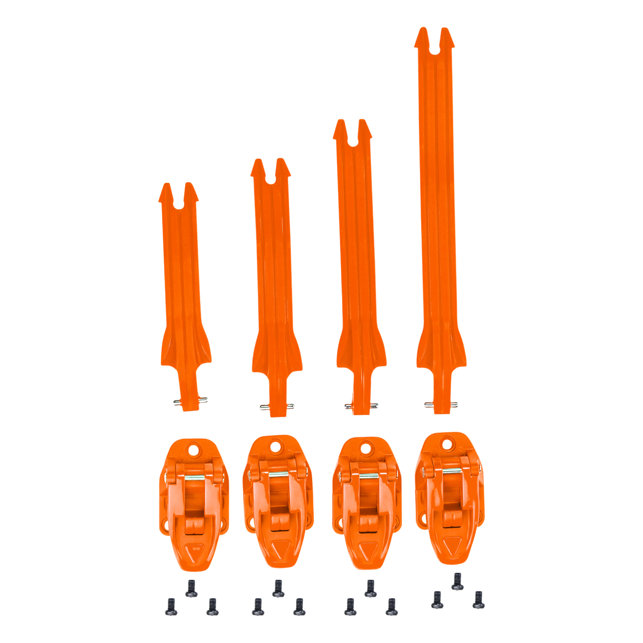 Acerbis X-Team Buckle & Straps Orange