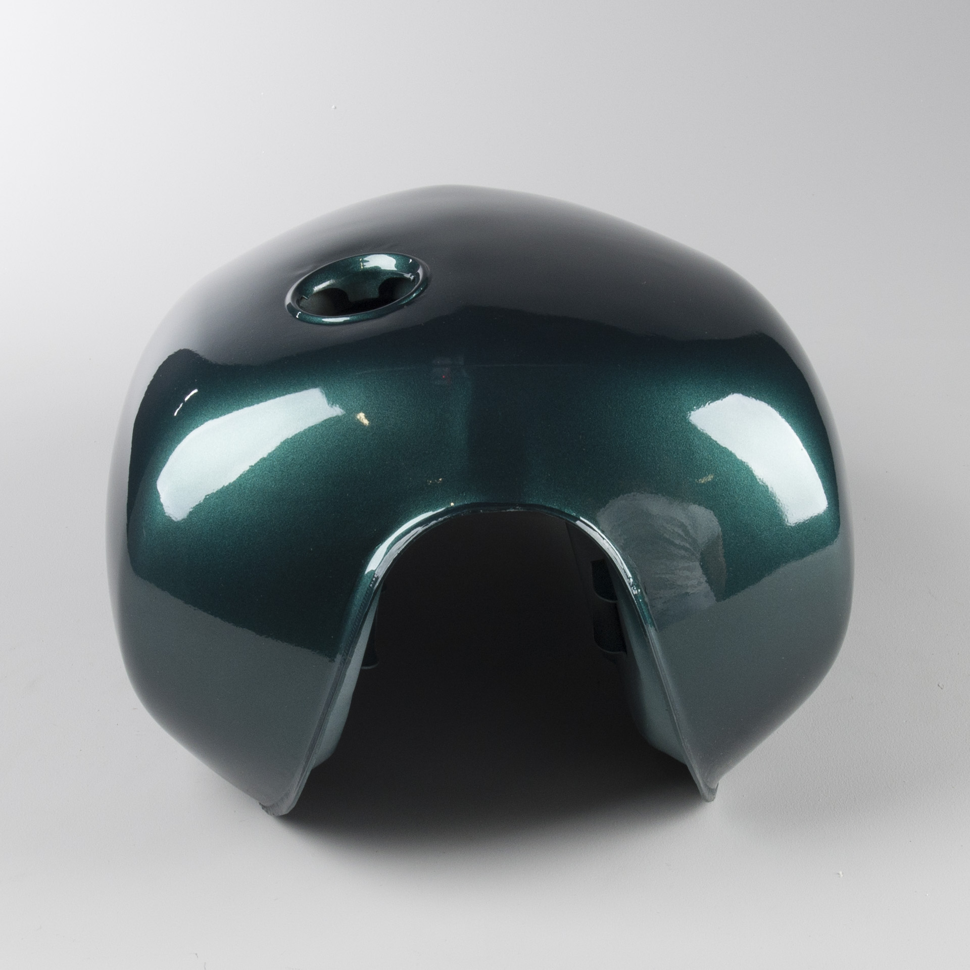 Snell Bobber Fuel Tank Green