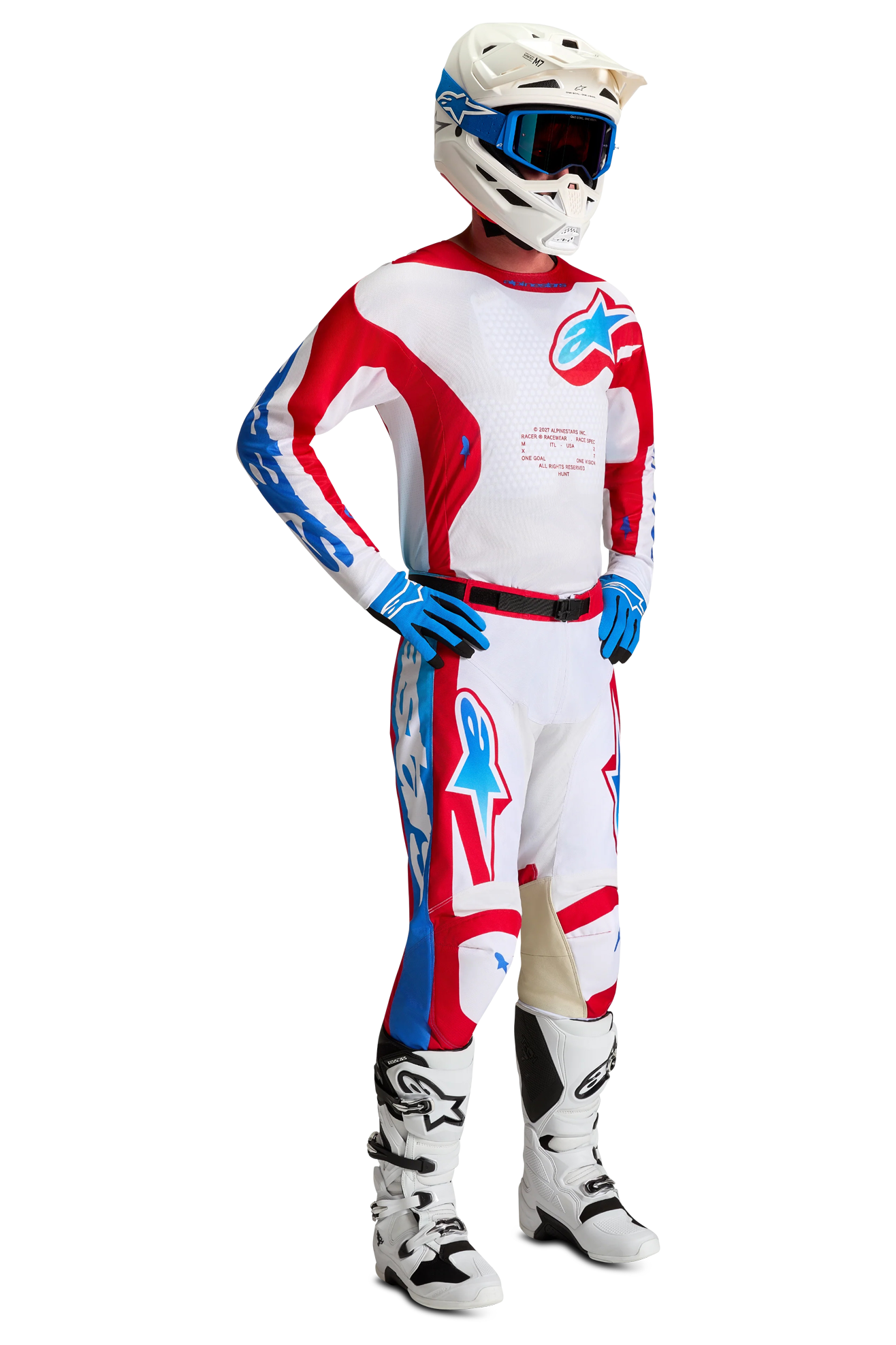 Maglia Cross Alpinestars Racer Hunt