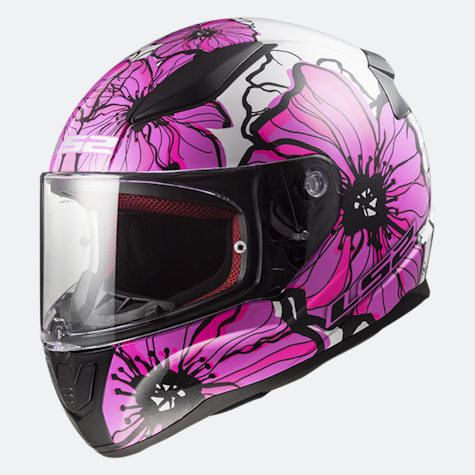 Casco Moto Integrale Ls2 FF808 STREAM II Vintage Bianco Blu Rosso Vendita Online - Outletmoto.eu