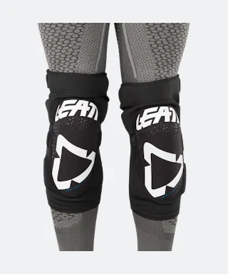 Kniebeschermer Leatt 3DF 5.0 Zip Wit-Zwart