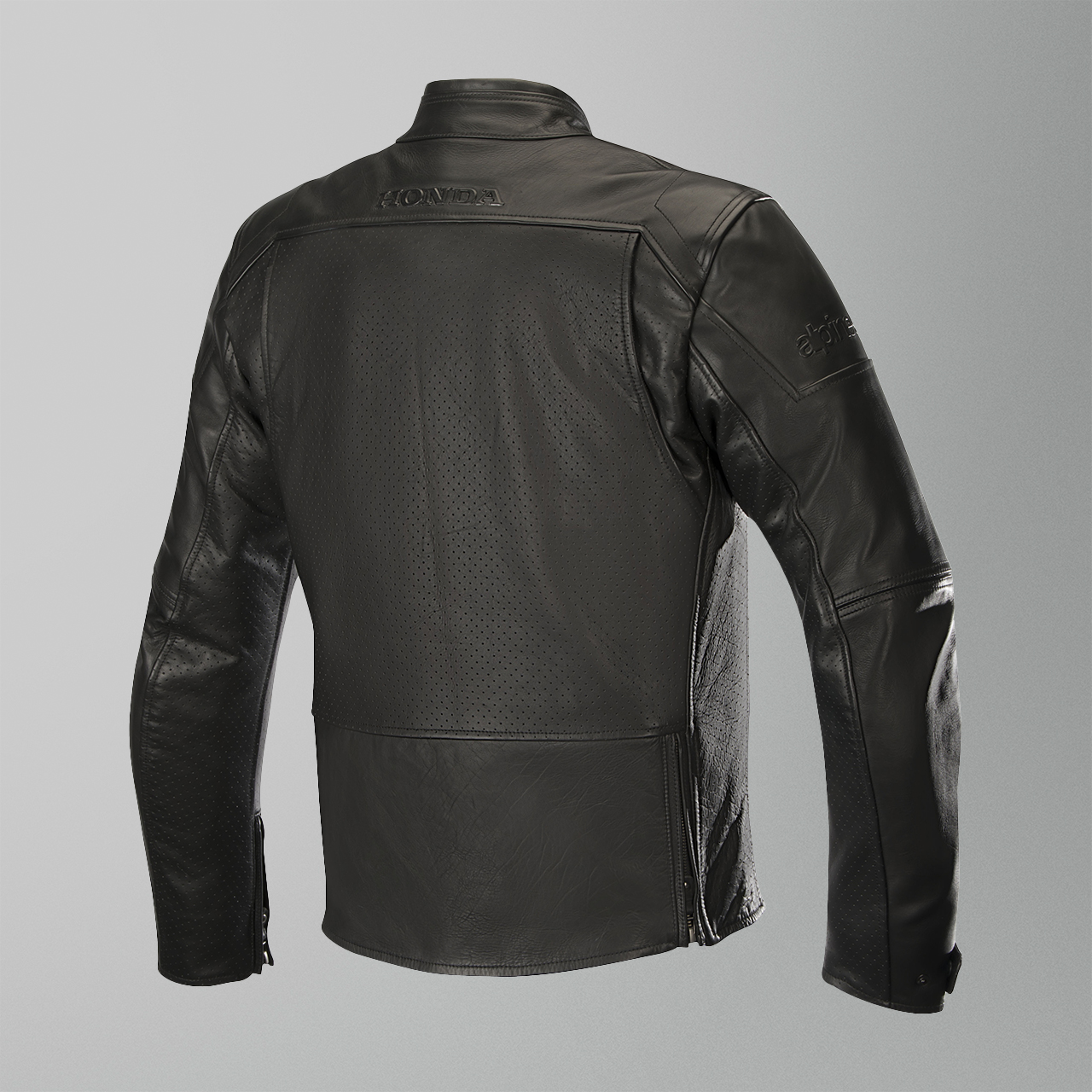 Skinnjakke Alpinestars Brena Airflow Svart Mørkegrå Nå 4 Skinnjakke Alpinestars Brena Airflow Svart Mørkegrå Nå 4