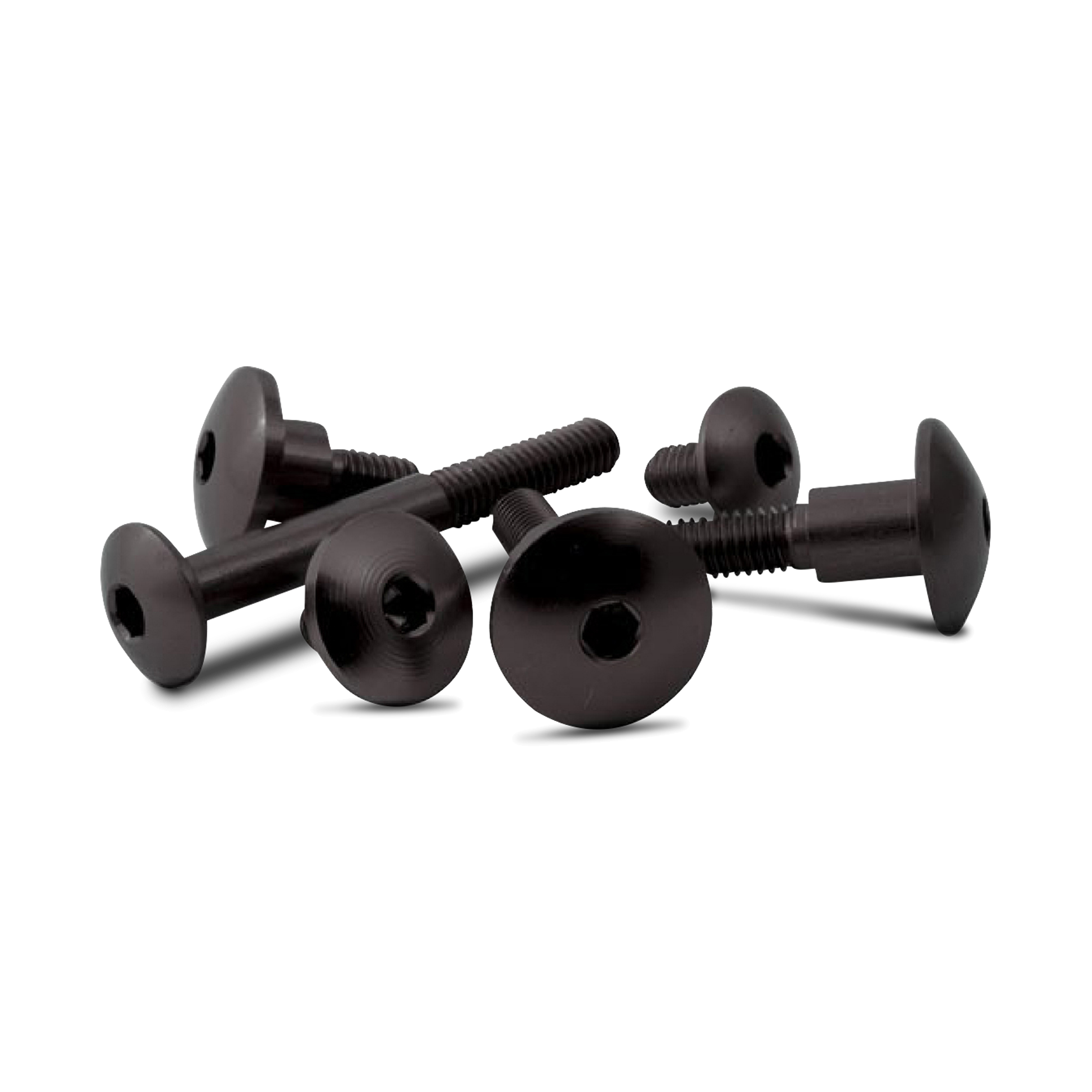 Tornillos con Cabeza Hexagonal Valter Moto R4.8 M6 Negros