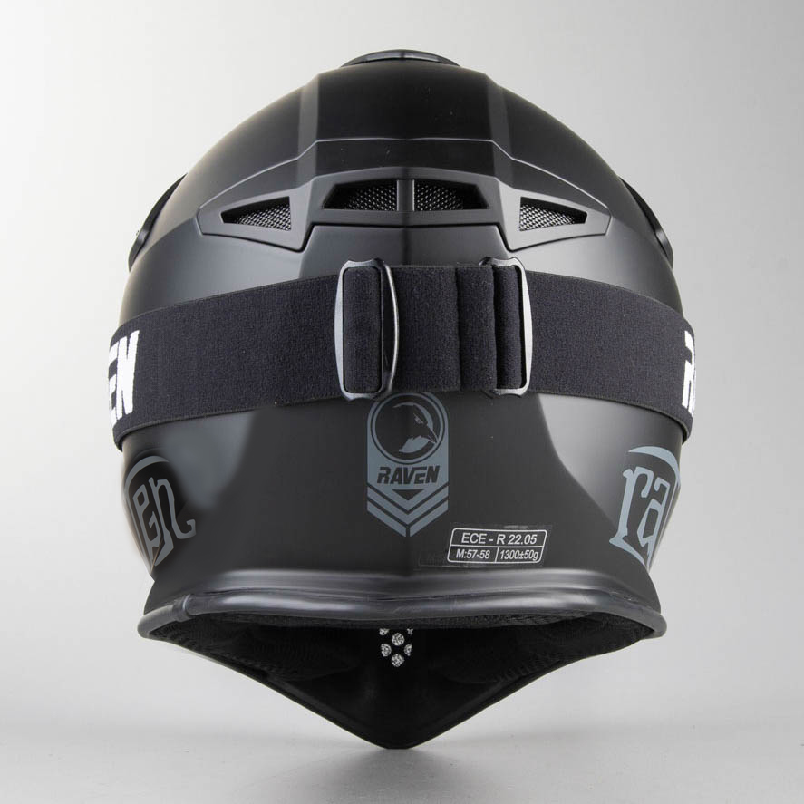 Raven Airborne Stealth MX Helmet Black Now 25 Savings 24mx.eu