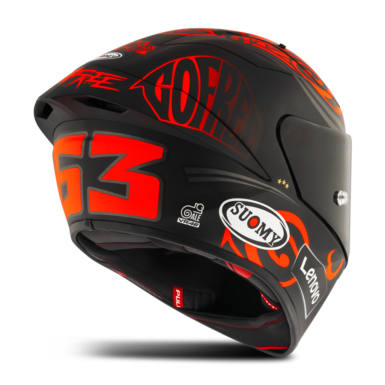 Suomy S1-XR GP Full Face Helmet Bagnaia Monster Repl.2024