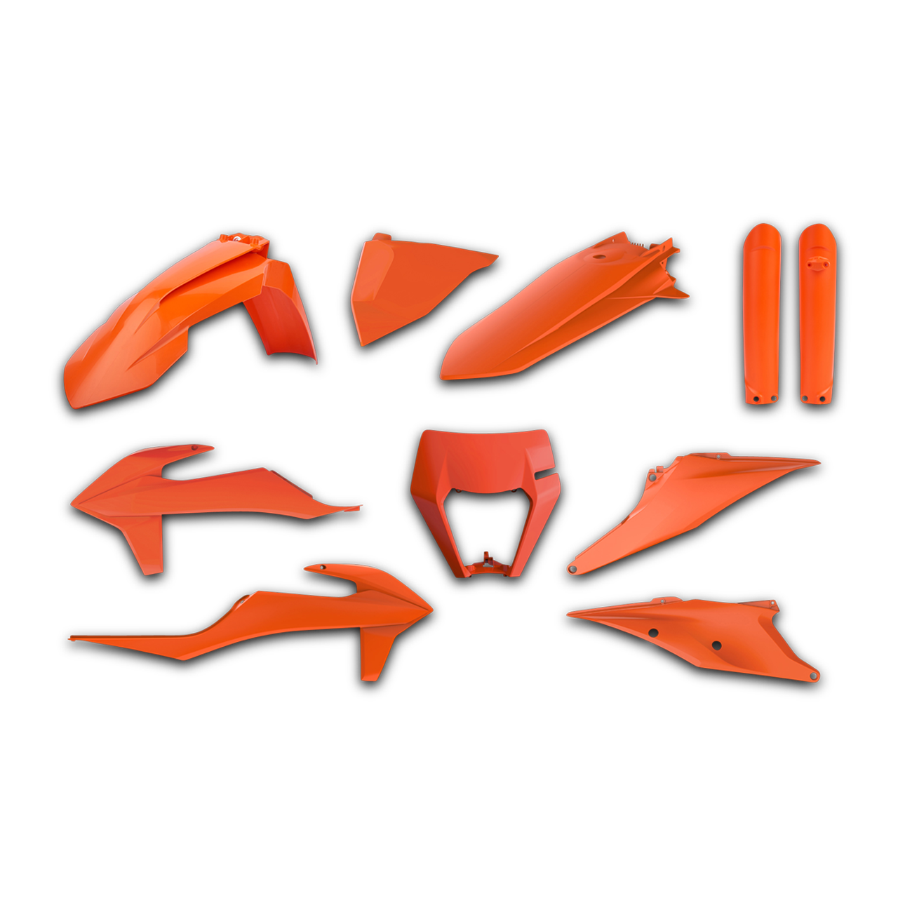 Kit Plastiche Enduro Polisport Full Arancio - Adesso 30% di risparmio