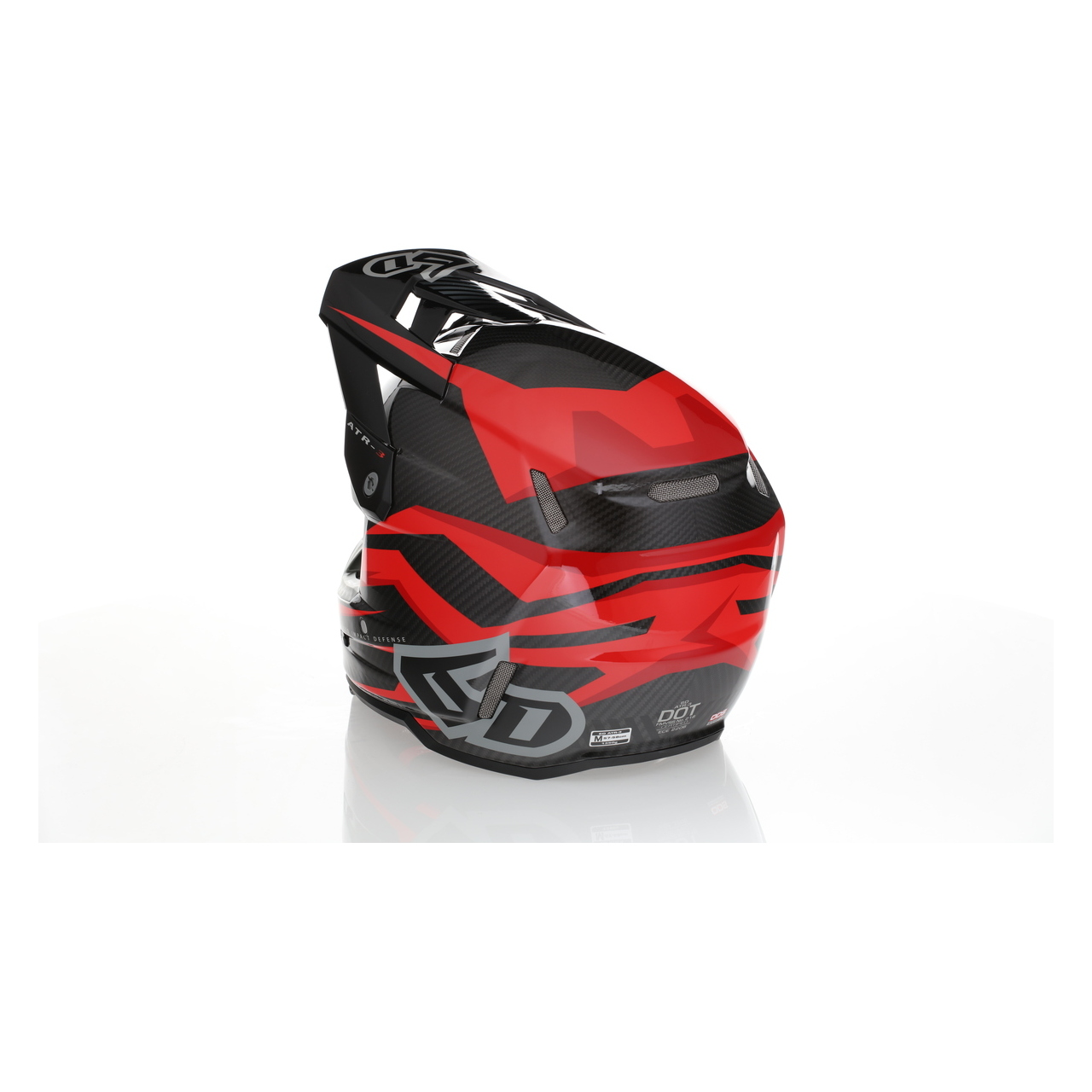 Casco MX 6D ATR-3 Rival FIM