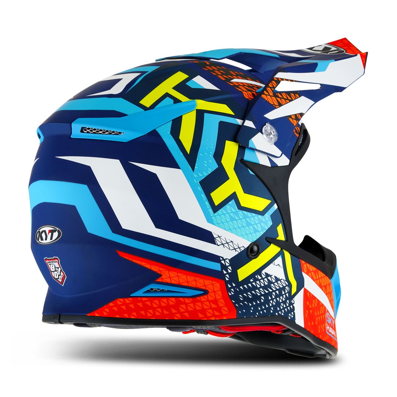 Casco de Cross KYT Skyhawk Mate