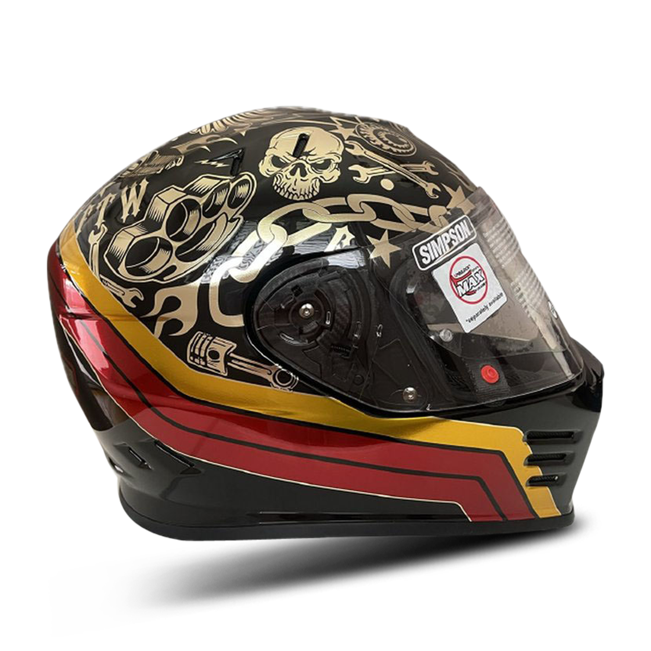 Simpson Venom Tatoo Full Face Helmet