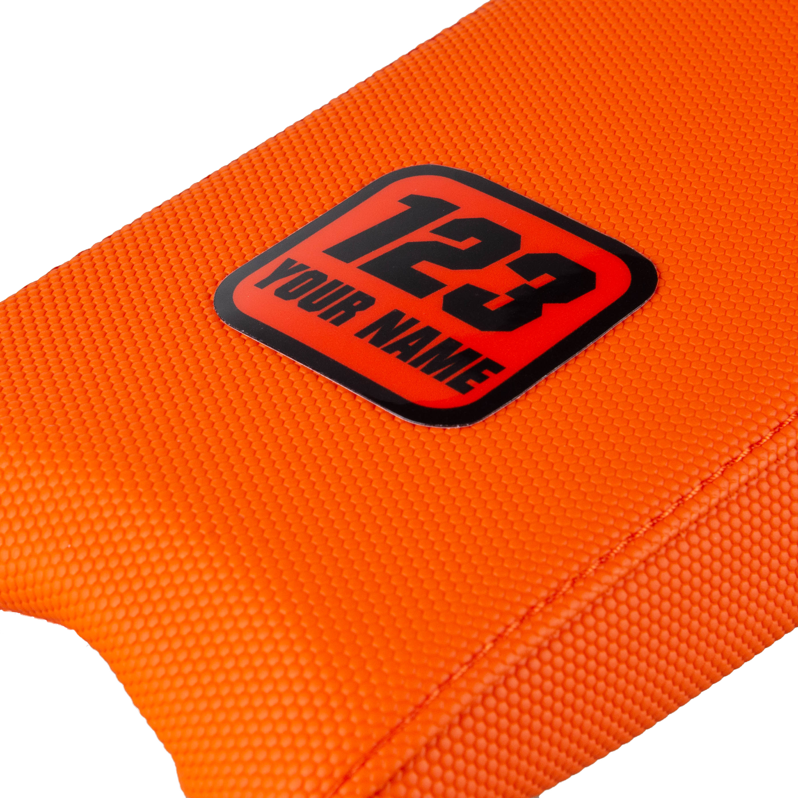 Funda de Asiento Personalizado 24MX en Doble Color Número/Nombre 