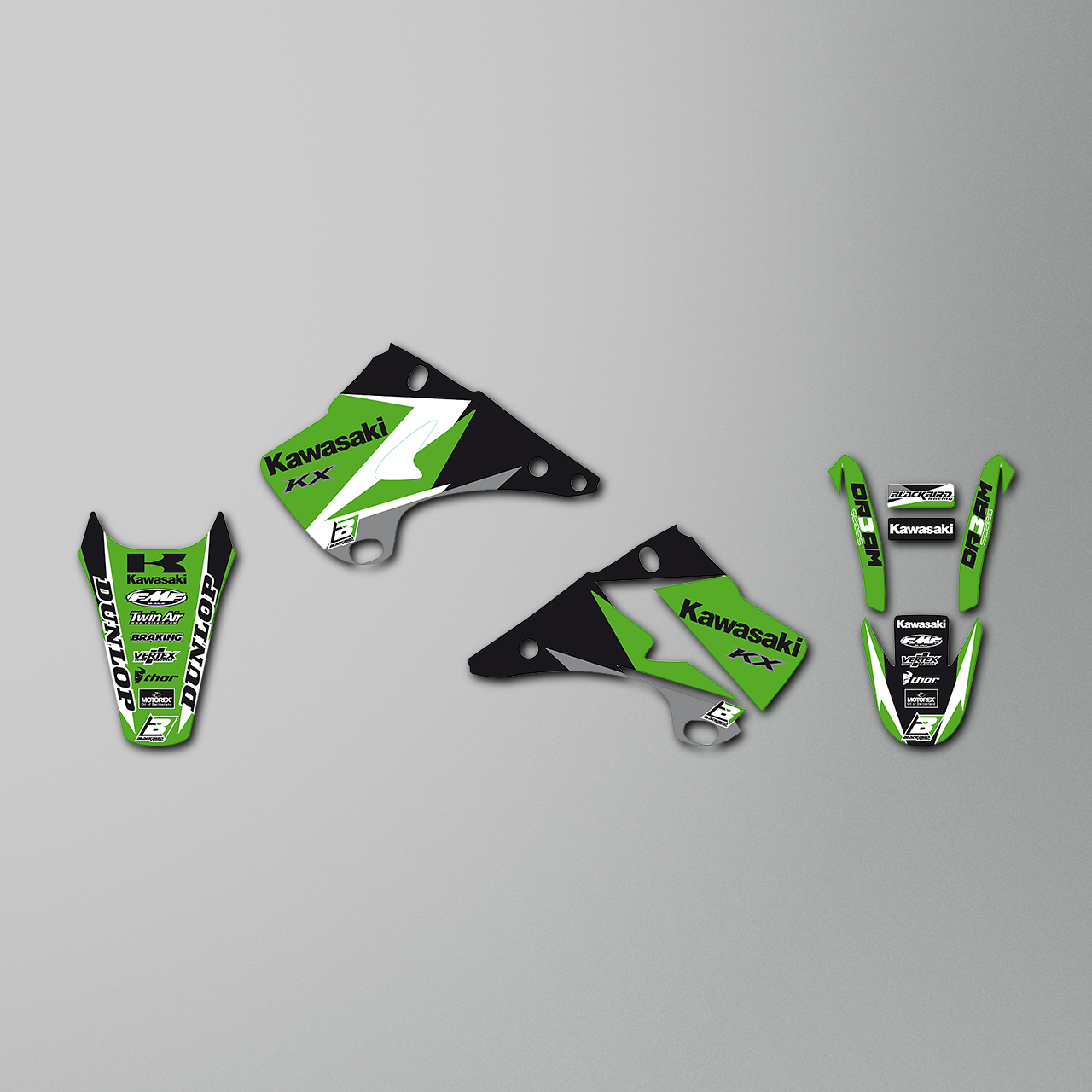 Kit De Autocolante Blackbird Dream 3