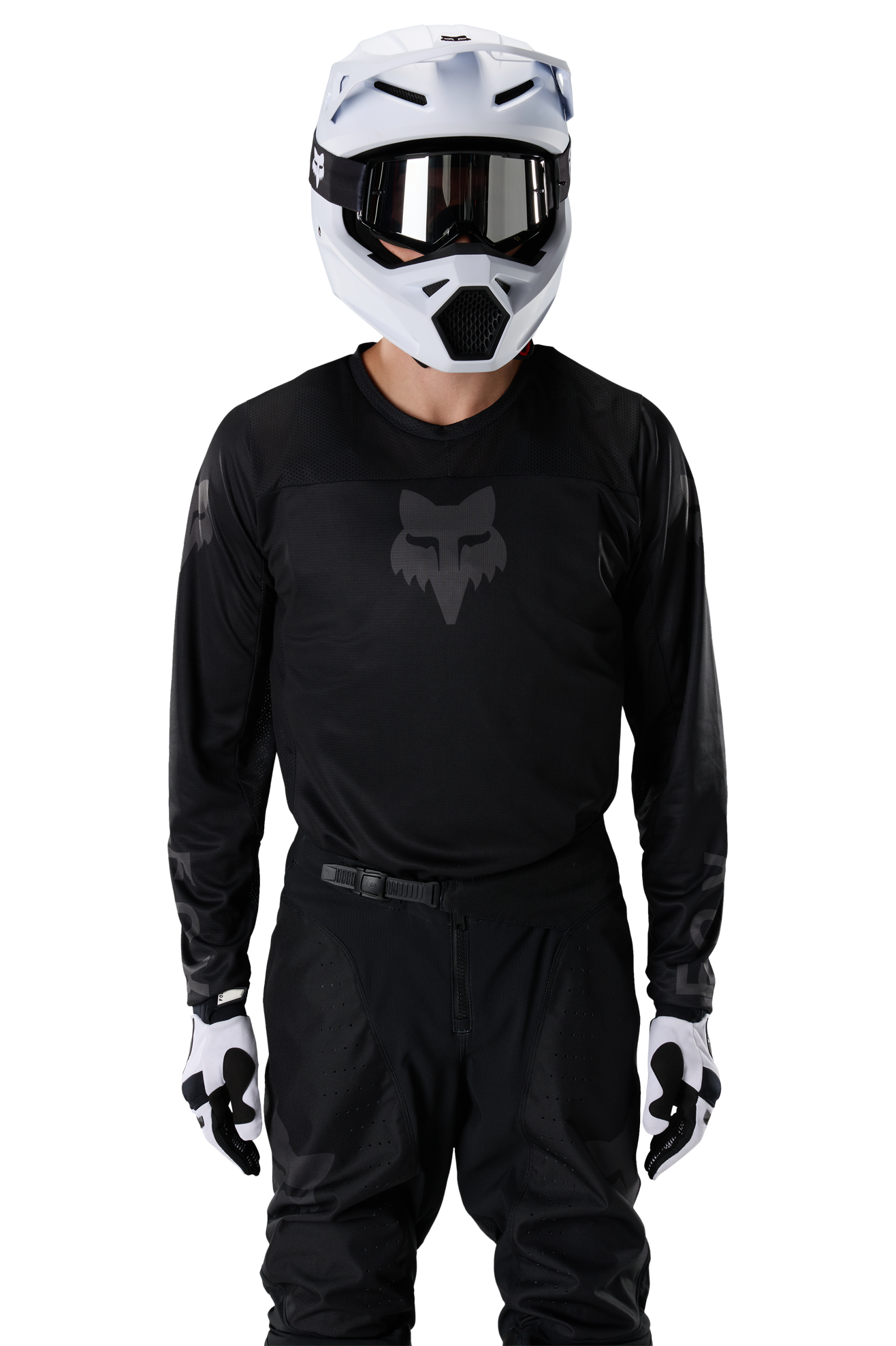 Camiseta de Cross FOX 180 Blackout