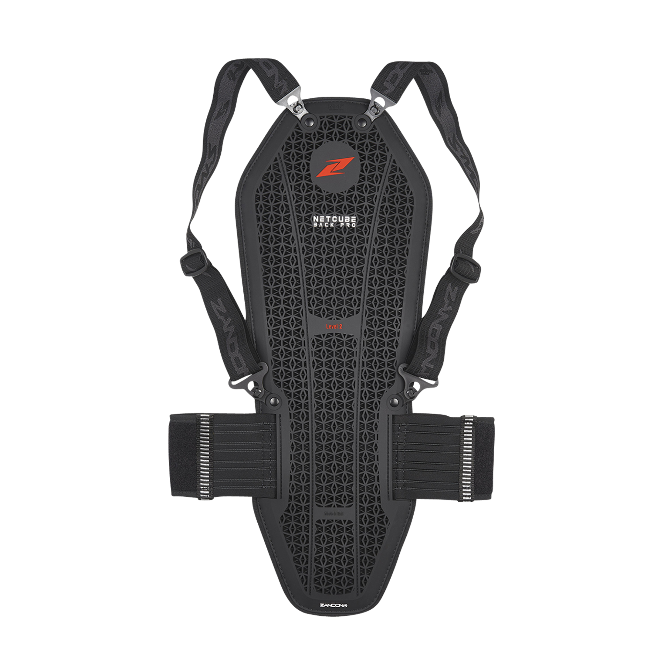Zandonà Netcube Pro x8 Back Protection Black | 24mx