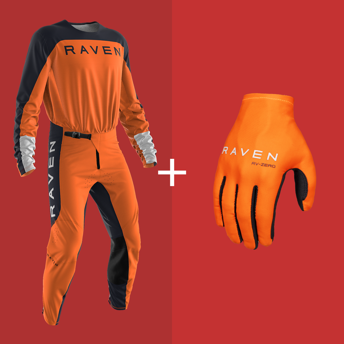 Raven RV-Zero MX Clothing Kit - Now 47% Savings | 24MX