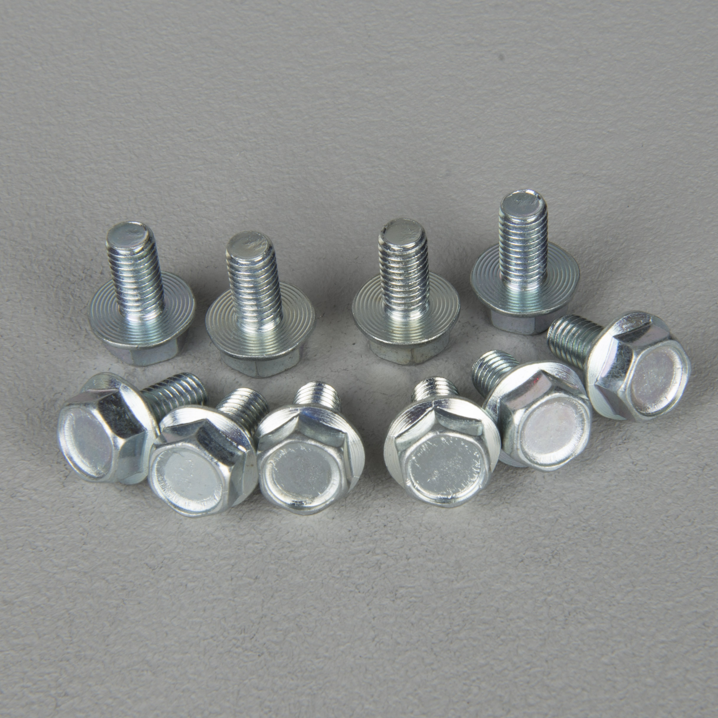 BOLT 10Mm Hex Head Flange Bolts M6X25 10//Pack
