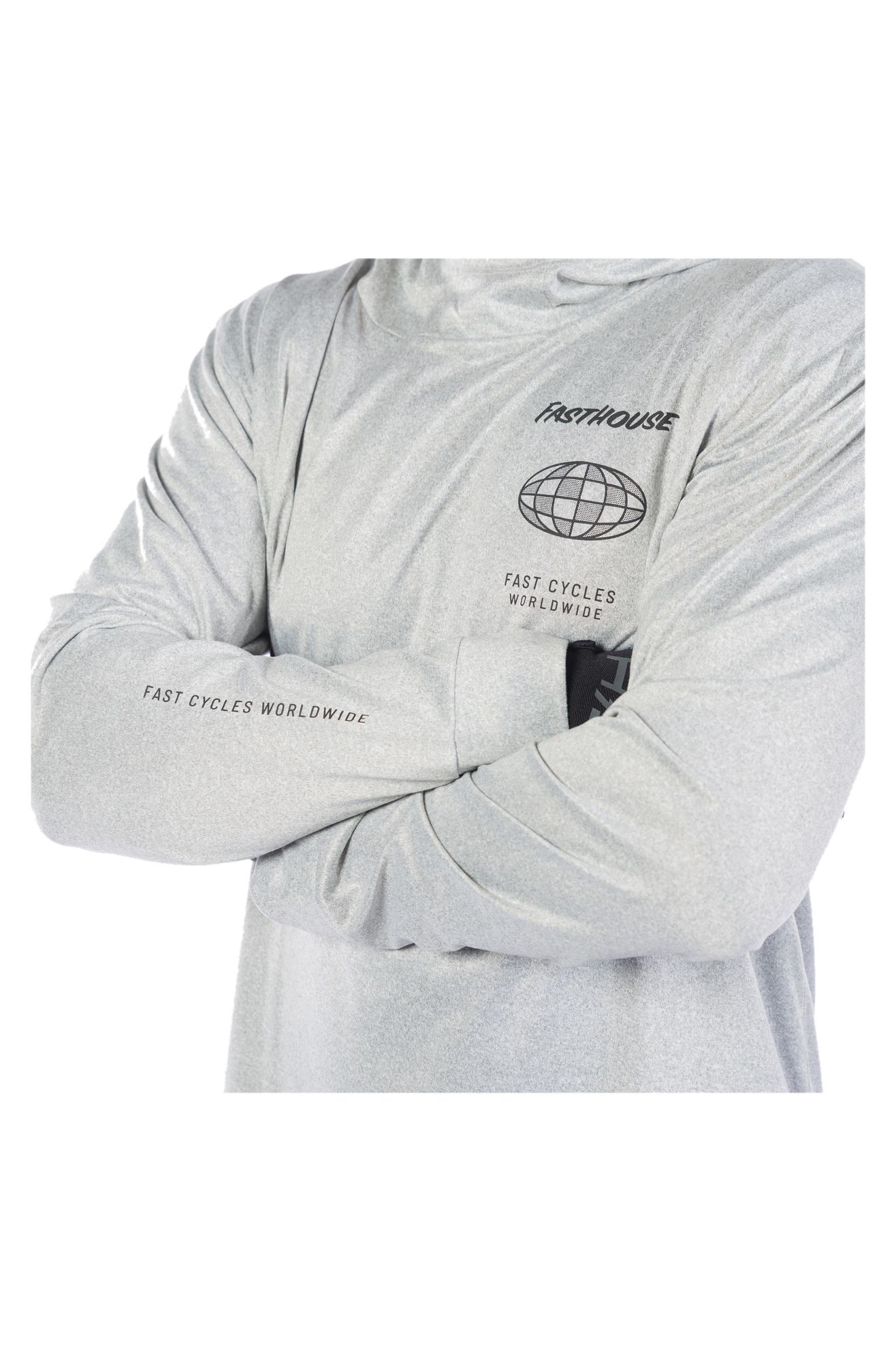 T-shirt Met Lange Mouwen Fasthouse Baux Hooded UPF