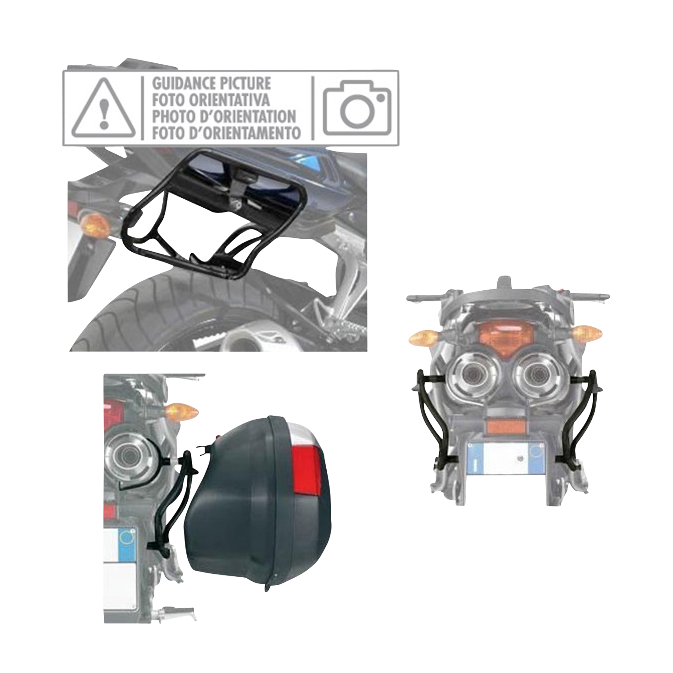 Soporte Tubular de Alforjas Givi para Trekker Outback