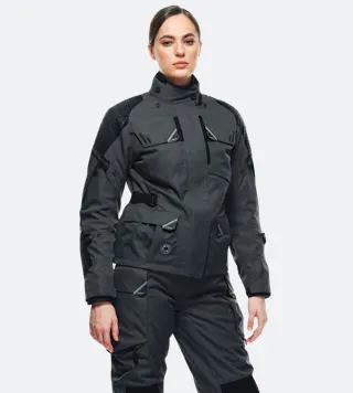 Motocyklová Bunda Dainese Ladakh 3L D-Dry Dámská Iron Gate
