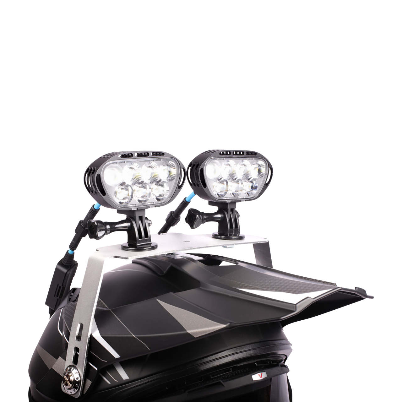 MTiger BR 350 Sports Helmet Aluminium Mount For Enduro/MC/Snowmobile