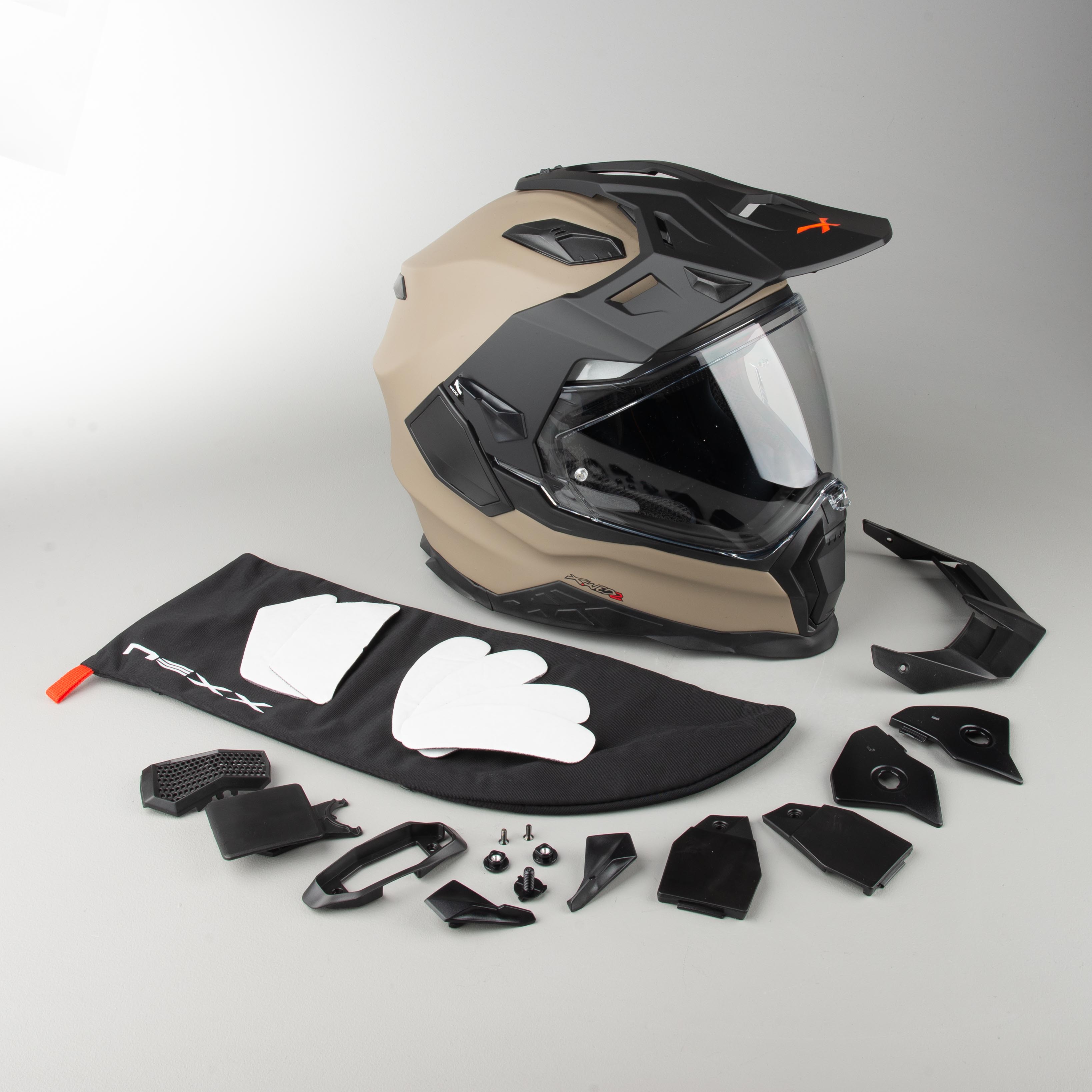 Casco Adventure Nexx X.WED2 Plain