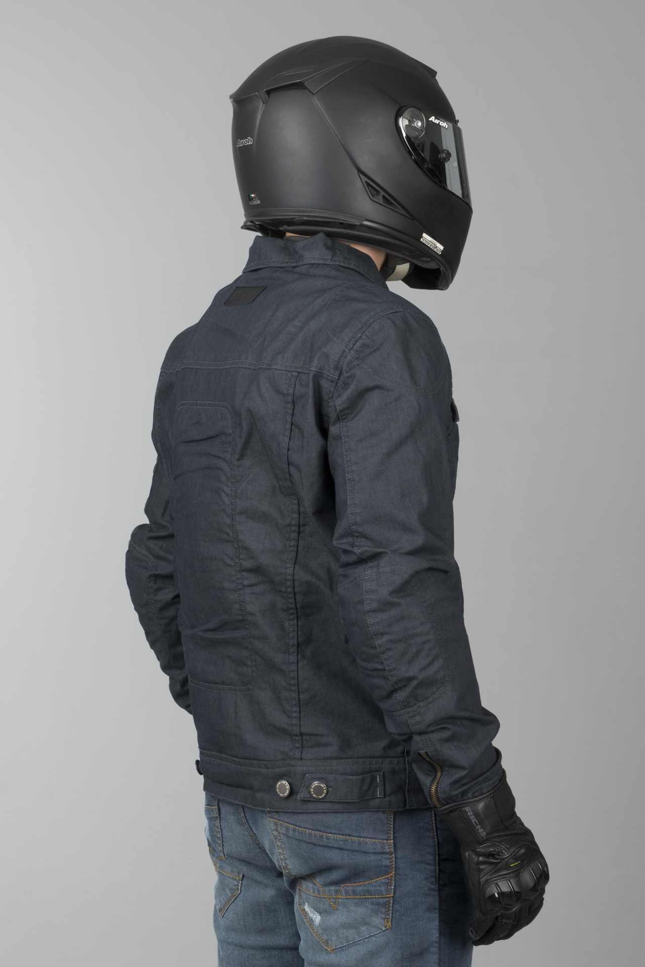 MC Jakke Richa Denim Legend Svart MC Jakke Richa Denim Legend Svart
