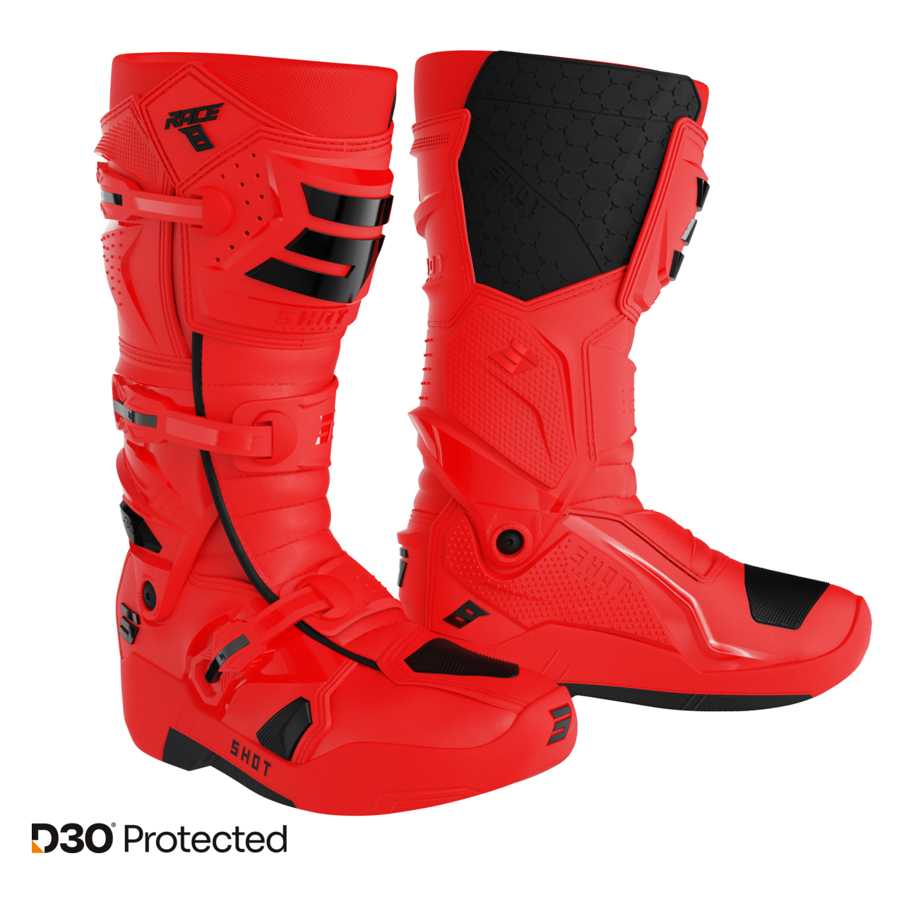 Shot Race Gear Race 8 27 MX Boots